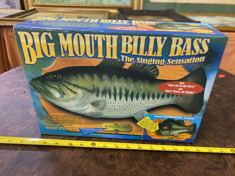 Big Mouth Billy Bass poisson chantant avec boite