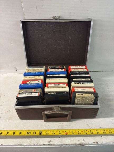 CASE OF ASSORTED 8 TRACKS