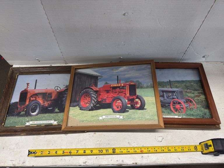ASSORTED PICTURES OF TRACTORS