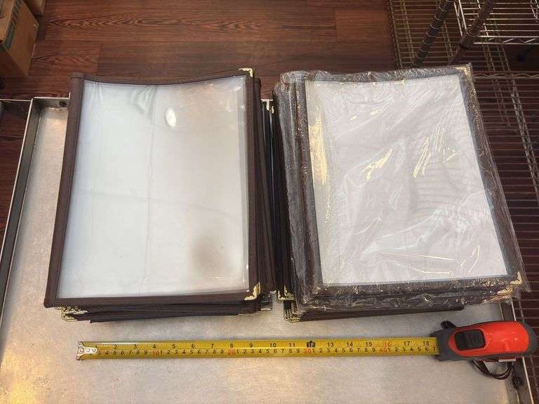 27-CT. MENU COVERS