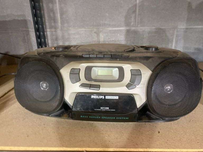 (WG) PHILIPS MAGNAVOX CD / CASSETTE RECORDER