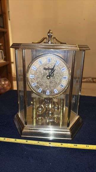 (RR) 10”T DUNHAVEN ANNIVERSARY CLOCK