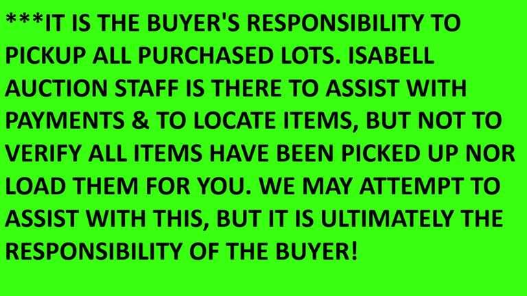 IMPORTANT INFORMATION (PLEASE NOTICE!)