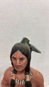 12” T CERAMIC STATUES, PORCELAIN DOLL, WALL HANGINGS, POTTERY, ETC.