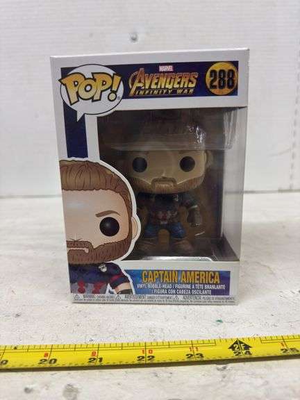 FUNKO POP MARVEL AVENGERS INFINITY WAR CAPTAIN AMERICA 288
