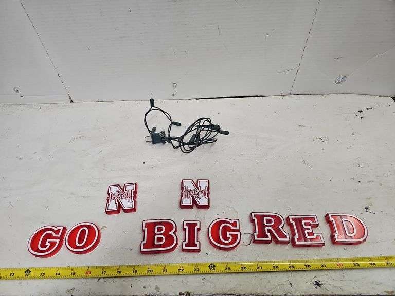 GO BIG RED PARTY LIGHTS (NO LIGHTING UP)