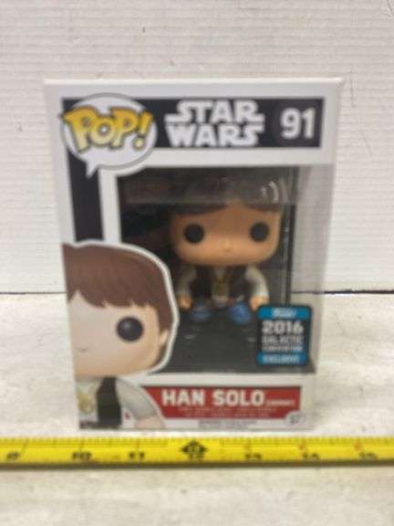 FUNKO POP STAR WARS HAN SOLO CEREMONY 91 FIGURINE