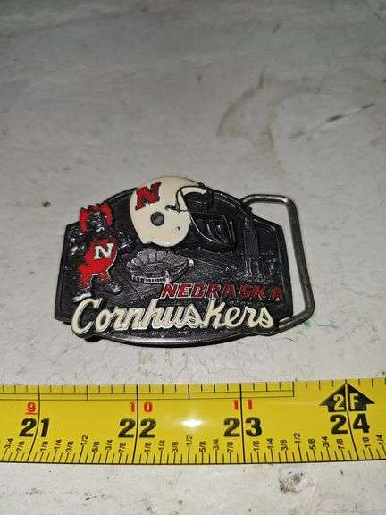 (S) NEBRASKA CORNHUSKER 1988 BUCKLE