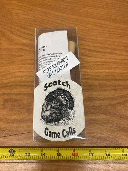PETE RICKARDS SCOTCH OWL HOOTER