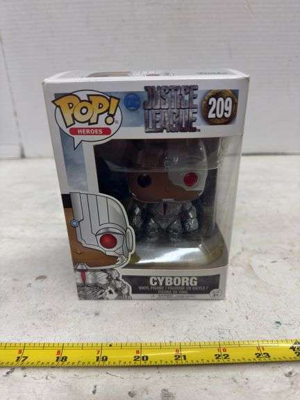 FUNKO POP JUSTICE LEAGUE CYBORG 209