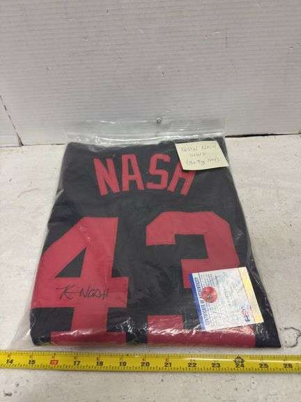 JERSEY AUTOGRAPHED BY KEVIN NASH