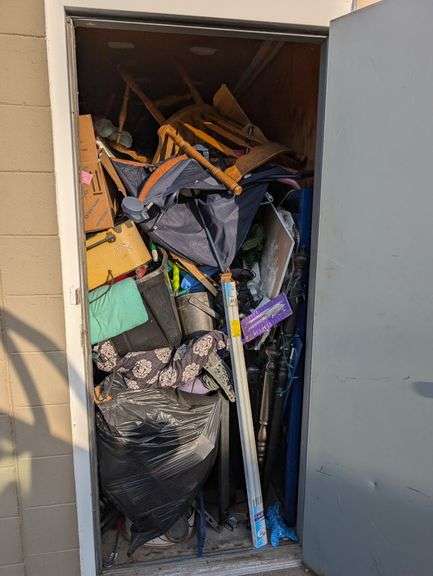 STORAGE UNIT #A10 (5X20) (BUYING IN ENTIRETY) (MUST BE VACANT BY 09/27/25 AT 4:00 P.M.)