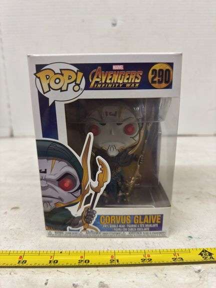 FUNKO POP MARVEL AVENGERS INFINITY WAR CORVUS GLAIVE 290