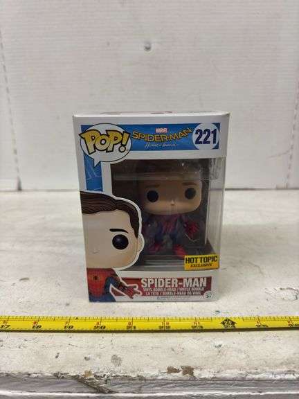 FUNKO POP MARVEL SPIDER-MAN HOMECOMING SPIDER-MAN 221