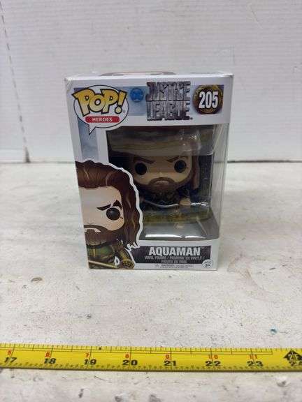 FUNKO POP JUSTICE LEAGUE AQUAMAN 205