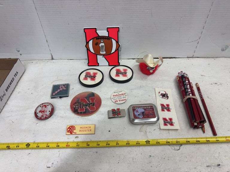 ASSORTED HUSKER COLLECTIBLES