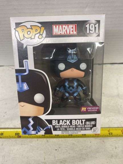 FUNKO POP MARVEL STUDIOS BLACK BOLT 191 (BLUE) FIGURINE