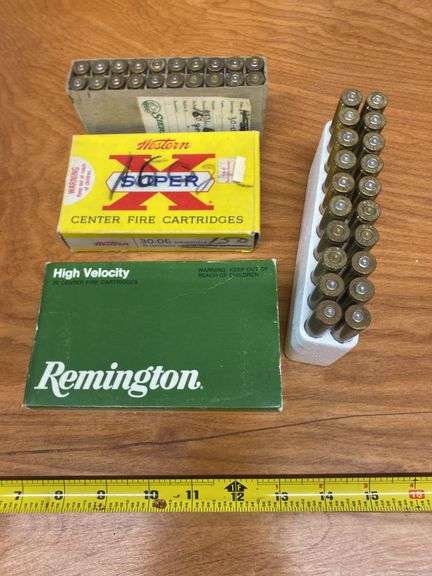 SUPER X AND REMINGTON 30-06 CASINGS