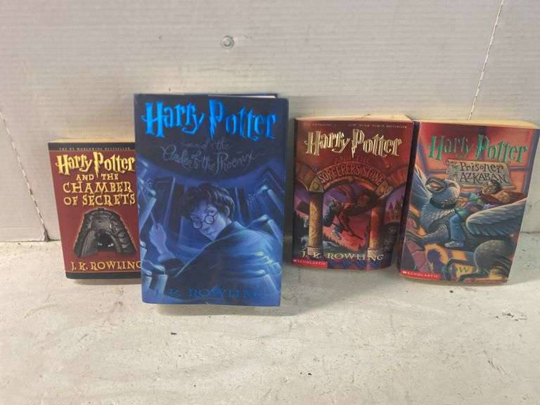 (4) HARRY POTTER BOOKS