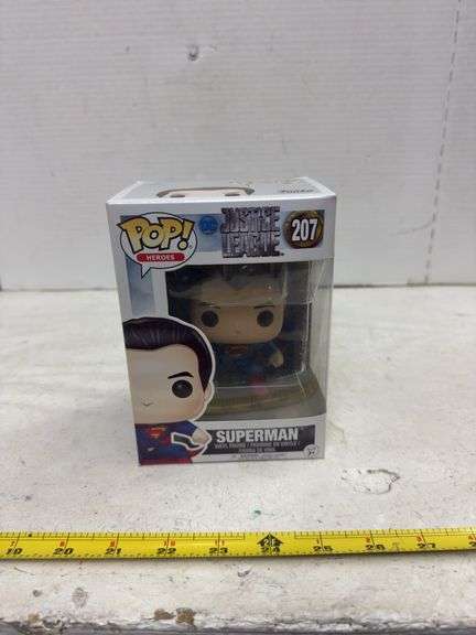 FUNKO POP JUSTICE LEAGUE SUPERMAN 207