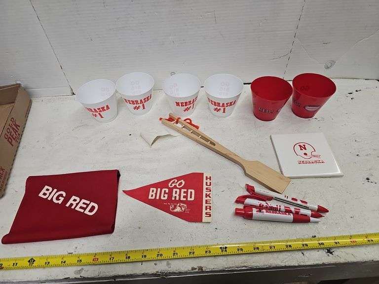 ASSORTED HUSKER MEMORABILIA