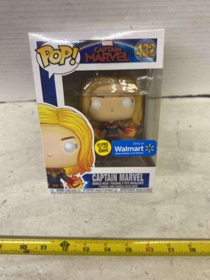 FUNKO POP MARVEL STUDIOS CAPTAIN MARVEL GLOW IN THE DARK 432 FIGURINE