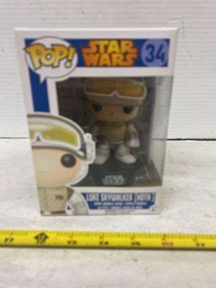 FUNKO POP STAR WARS LUKE SKYWALKER HOTH 34 FIGURINE