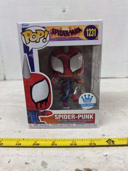 FUNKO POP MARVEL SPIDER-MAN ACROSS THE SPIDERVERSE SPIDER-PUNK 1231