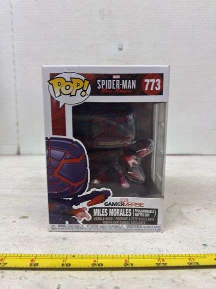 FUNKO POP MARVEL SPIDER-MAN GAMERVERSE MILES MORALES PROGRAMMABLE MATTER SUIT 773