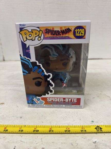 FUNKO POP MARVEL SPIDER-MAN ACROSS THE SPIDERVERSE SPIDER-BYTE 1229