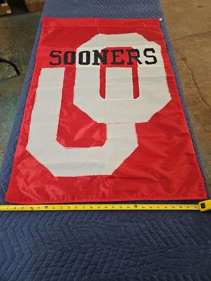 42" T SOONERS FLAG