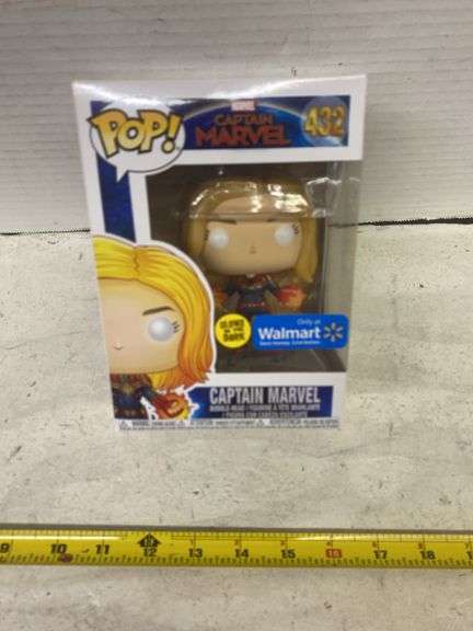 FUNKO POP MARVEL STUDIOS CAPTAIN MARVEL GLOW IN THE DARK 432 FIGURINE