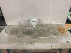 ASSORTED GLASSWARE