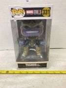 FUNKO POP MARVEL STUDIOS THANOS WITH THRONE 331 FIGURINE