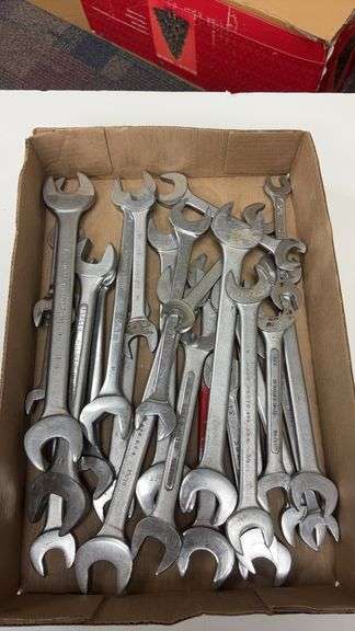 (702A) PROTO, SK, ETC. DOUBLE OPEN END WRENCHES
