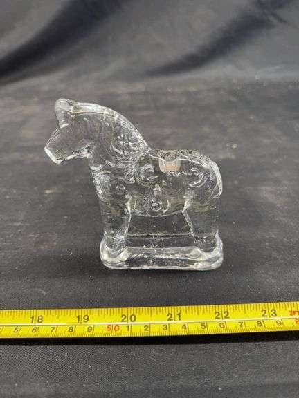 GLASS DALA HORSE
