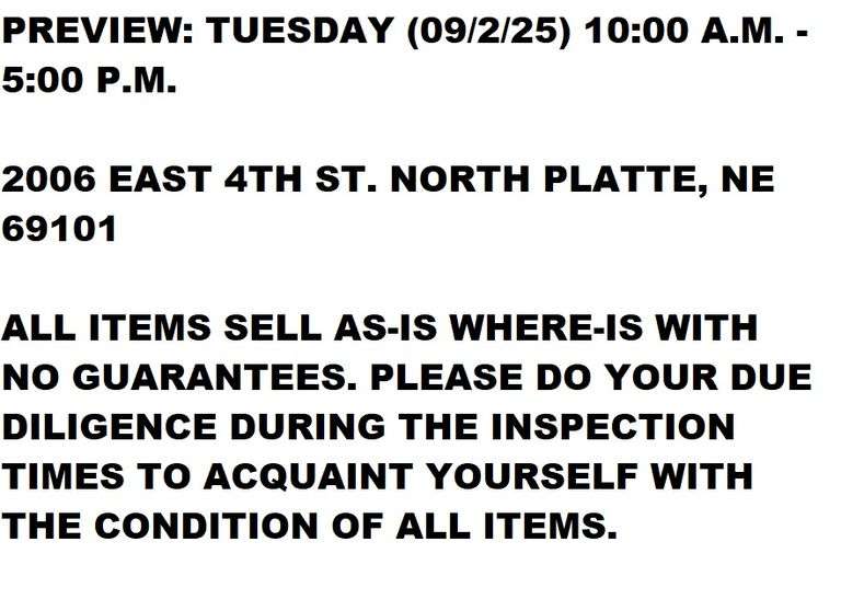 PREVIEW DATES, TIMES, & INFORMATION