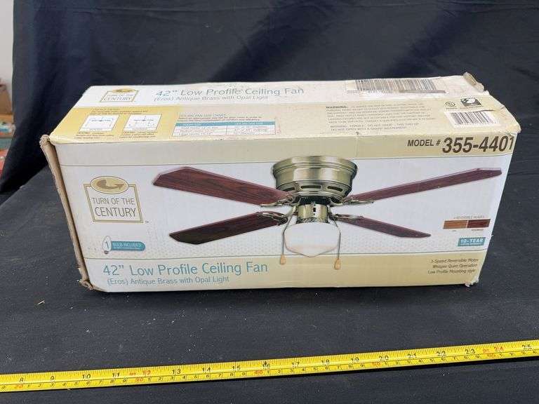 42” LOW PROFILE CEILING FAN