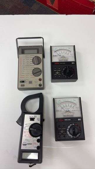 (702A) ASSORTED MULTI-METERS