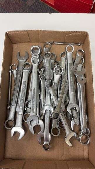 (702A) CRAFTSMAN, NAPA, ACE, ETC. COMBO WRENCHES