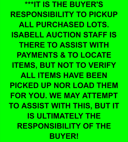 IMPORTANT INFORMATION (PLEASE NOTICE!)