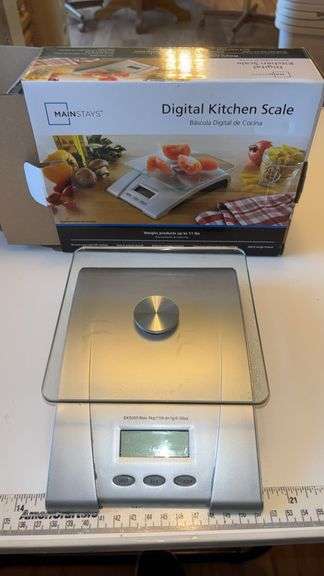 (K) MAINSTAYS DIGITAL KITCHEN SCALE