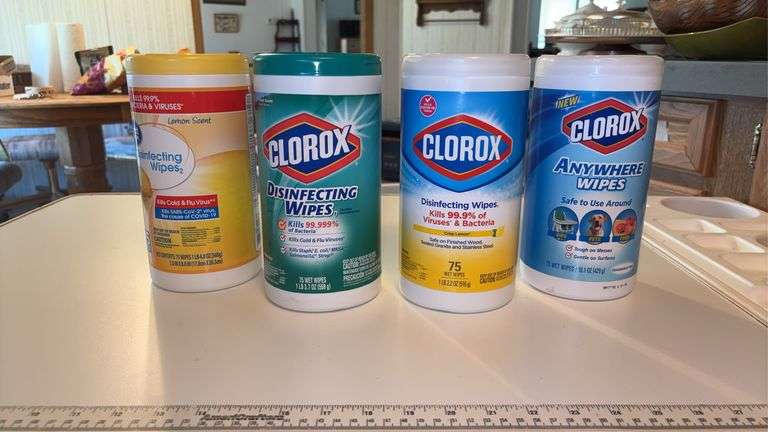 (K) 4-CT. DISINFECTING WIPES