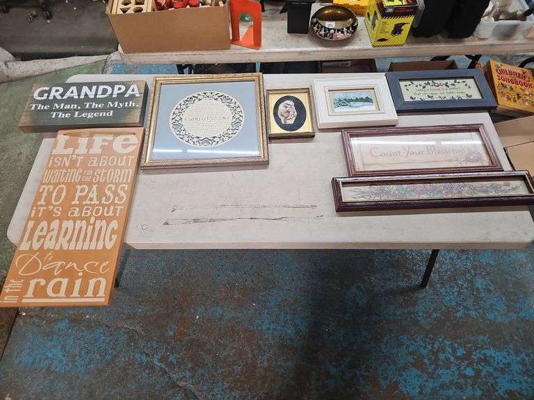 ASSORTED PICTURES, WALL DECOR - Isabell Auction