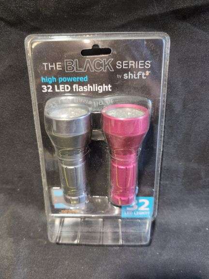 SHIFT BLACK SERIES 2-PK LED FLASHLIGHTS
