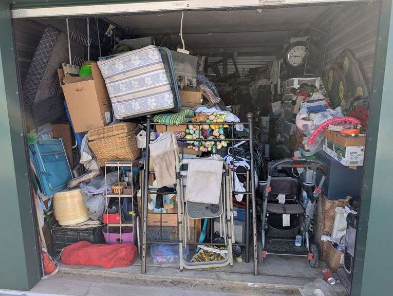 STORAGE UNIT #32 (10X20) (BUYING IN ENTIRETY) (MUST BE VACANT BY 09/27/25 AT 4:00 P.M.)