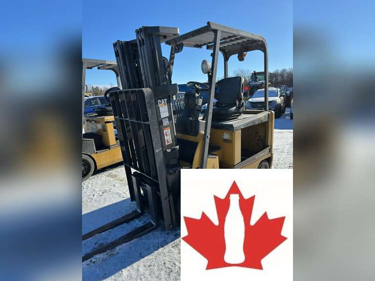 Caterpillar EX4000-CC Electric Forklift (no battery or charger)