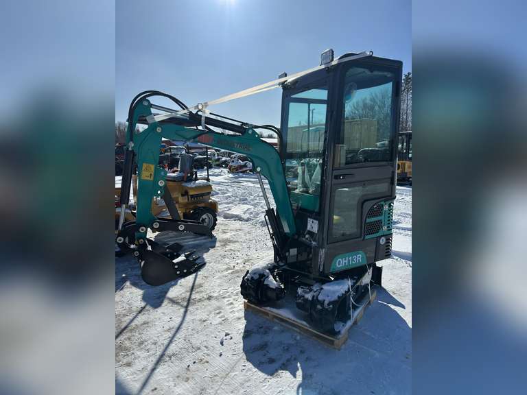 2024 AGT QH13R Mini Excavator with Cab
