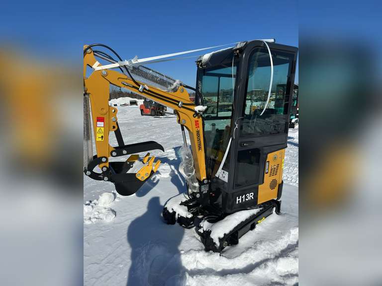 2024 AGT H13R Mini Excavator with Cab