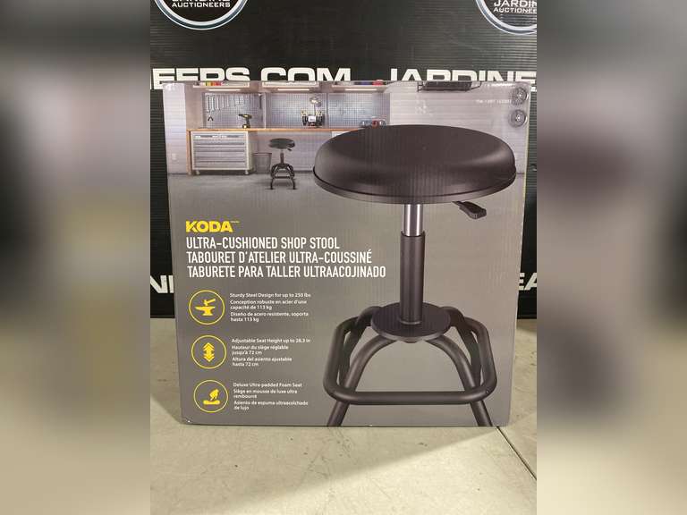 Koda Ultra Cushioned Shop Stool